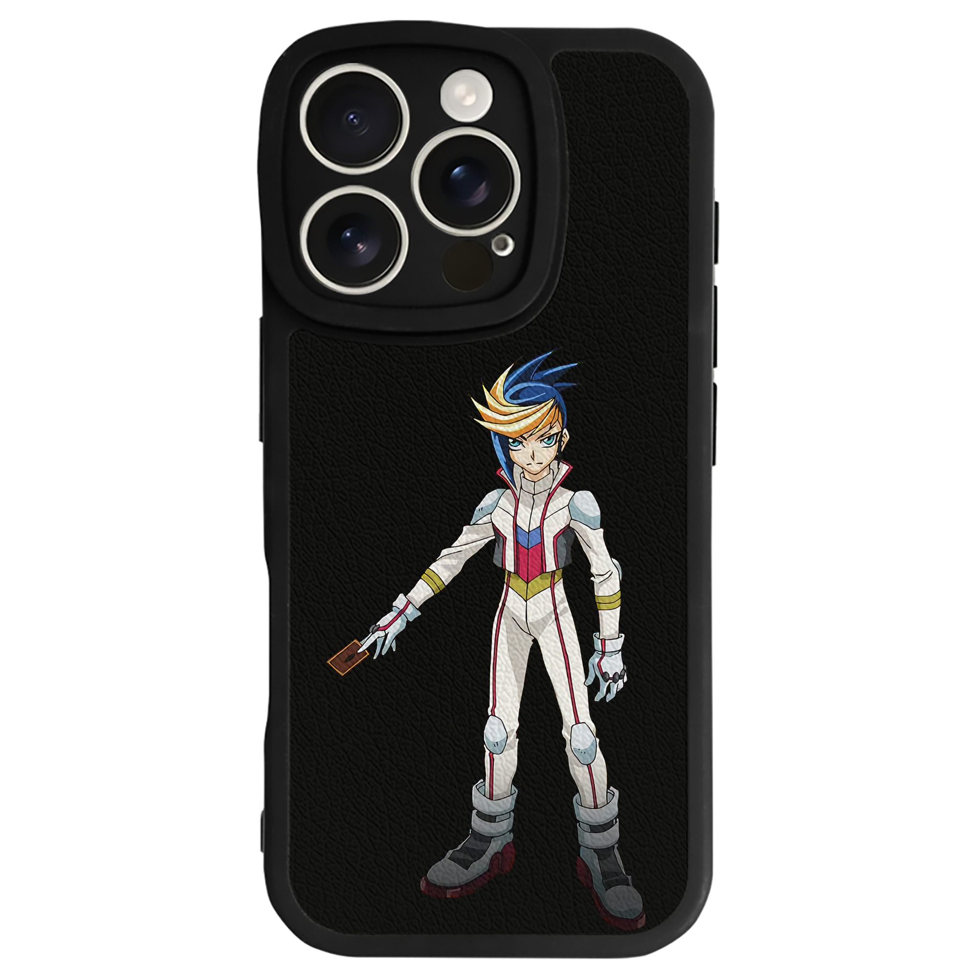 遊☆戯☆王 Yu-Gi-Oh! 【iPhone 16シリーズ対応】シリコンスマホケース（レザー調） 材質：シリコン